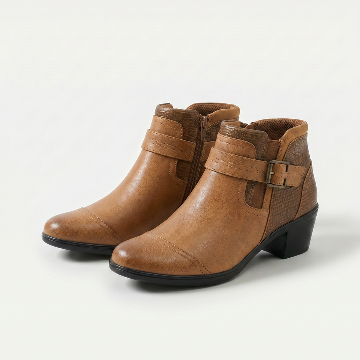 Emma – Timeless Elegance in Warm Chestnut Brown