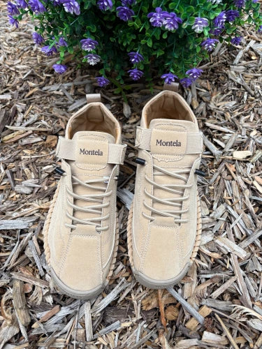 Montela shoes photographed outdoors