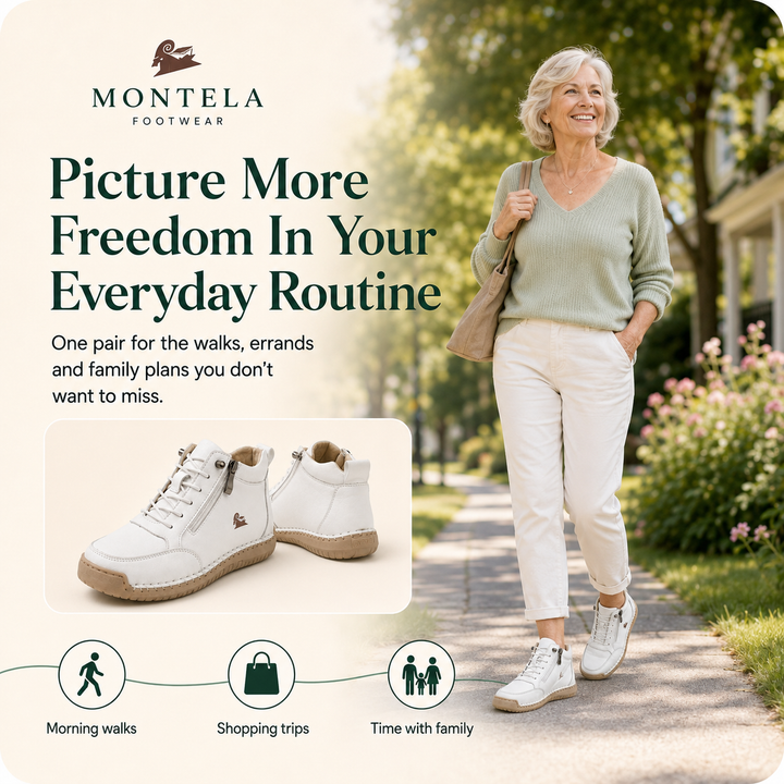Mila – Orthopaedic Comfort Shoes for Foot, Knee & Back Pain