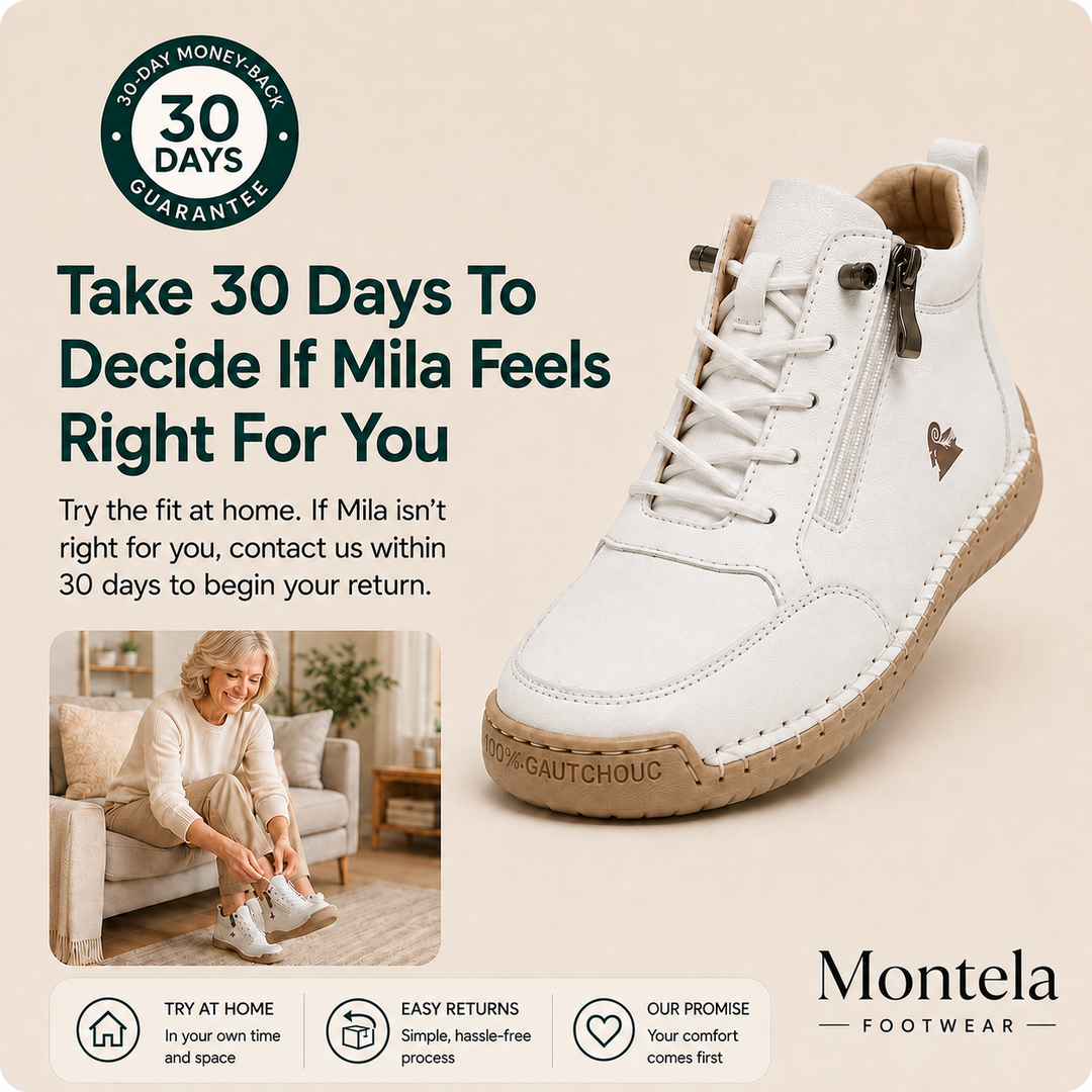Mila – Orthopaedic Comfort Shoes for Foot, Knee & Back Pain