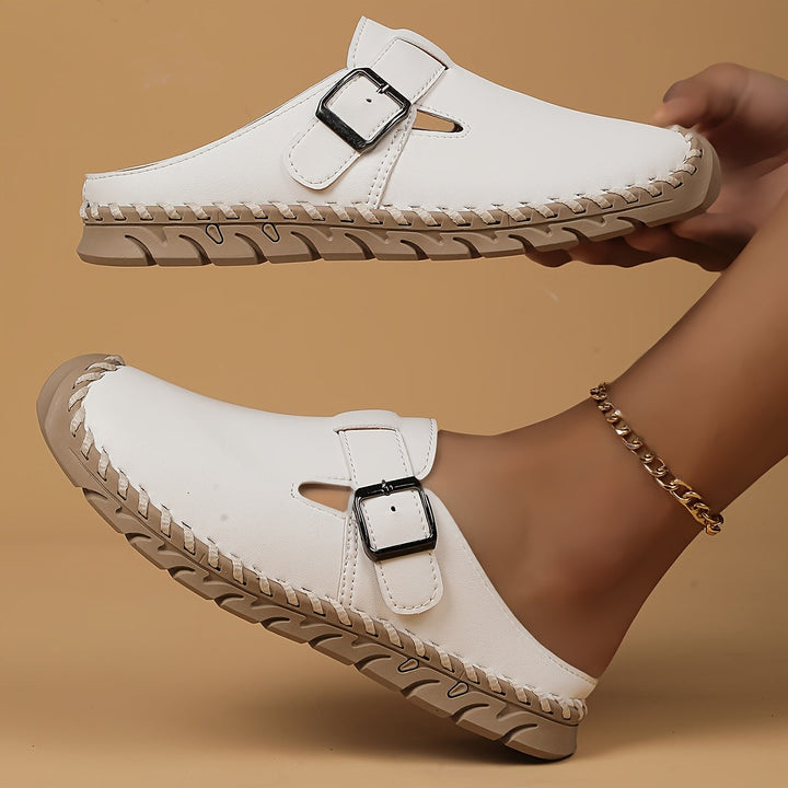 Marly - Comfort Mule with Buckle