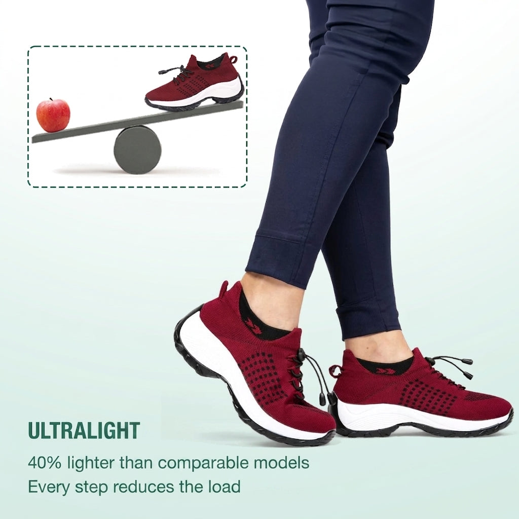 Ambulo Orthopedic Shoes Knitted Fabric