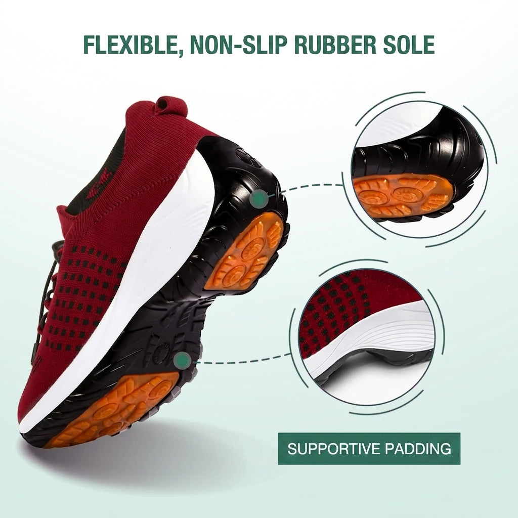 Ambulo Orthopedic Shoes Knitted Fabric