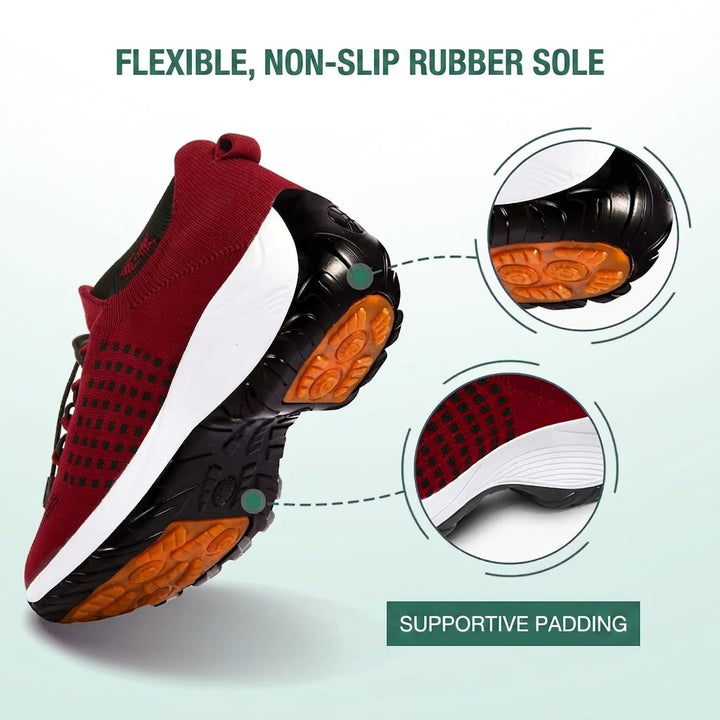 Ambulo Orthopedic Shoes Knitted Fabric