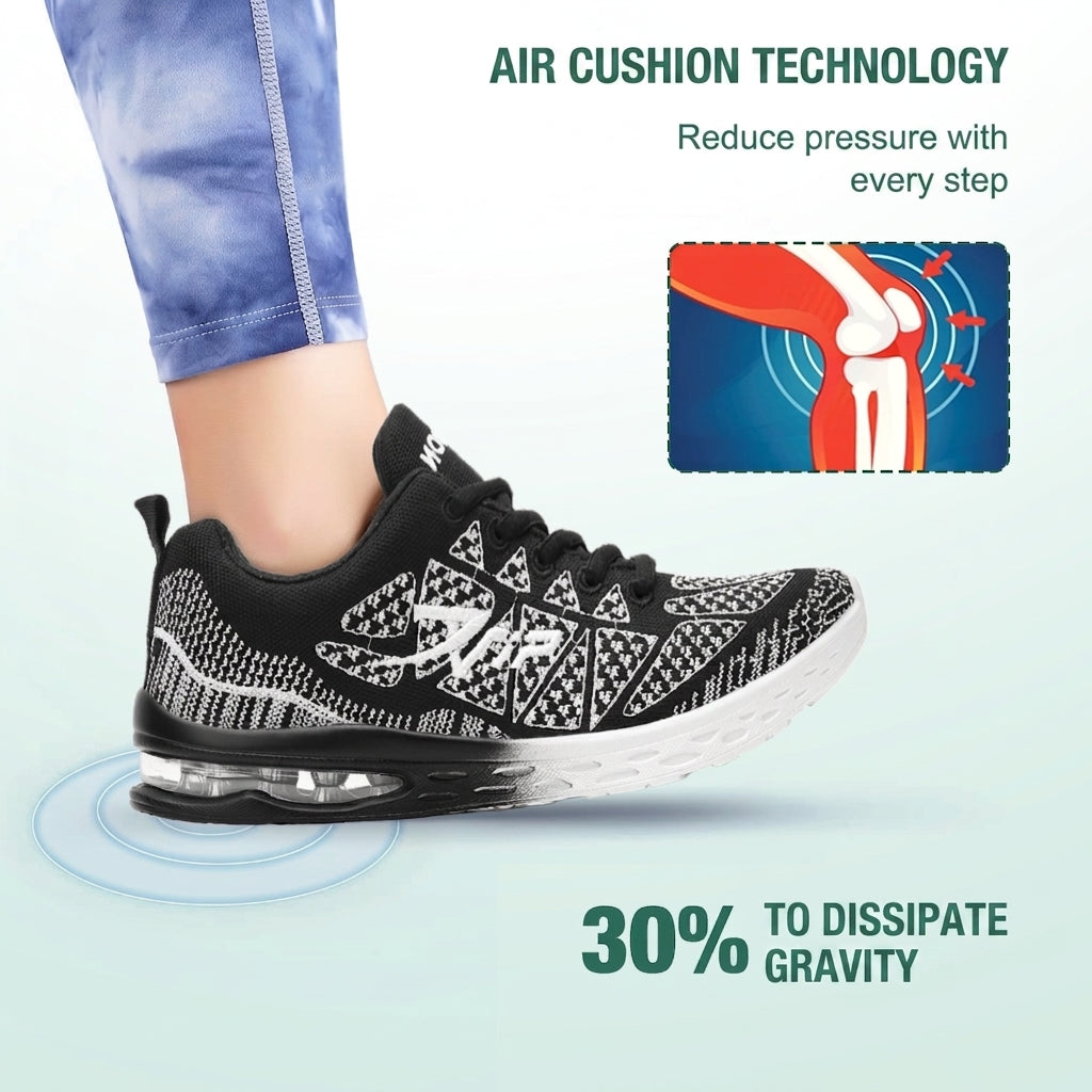 JumpSoft Orthopedic Shoes - Black