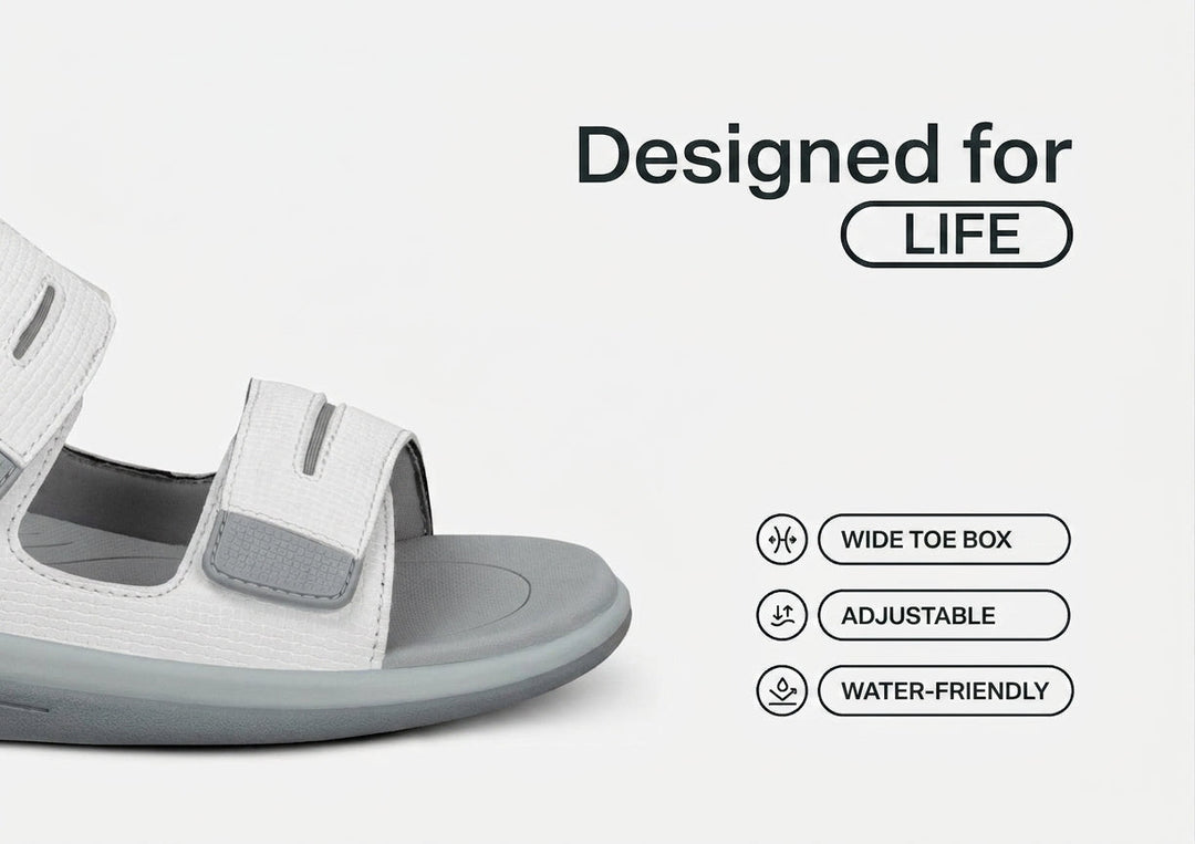 Luna - The Lightweight Comfort Sandal for