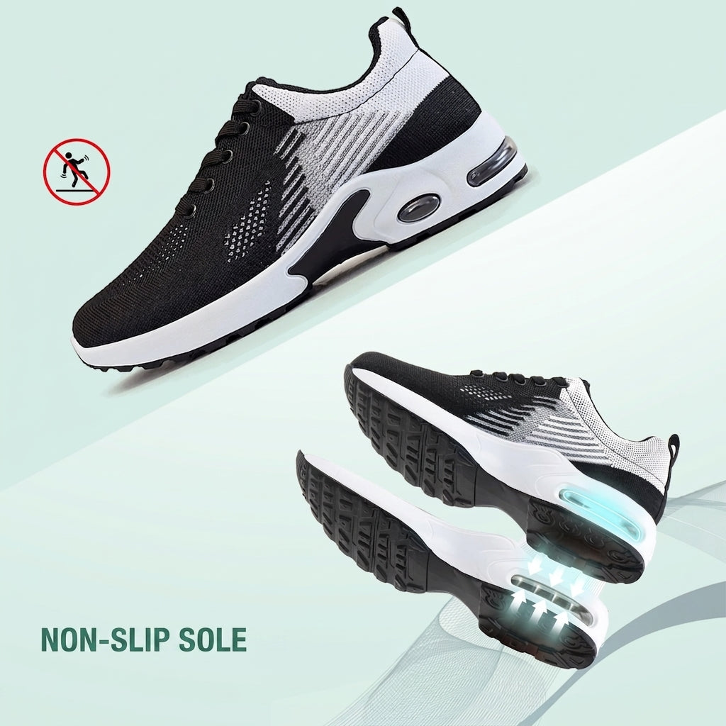 WalkMora Orthopedic Shoes - White Black