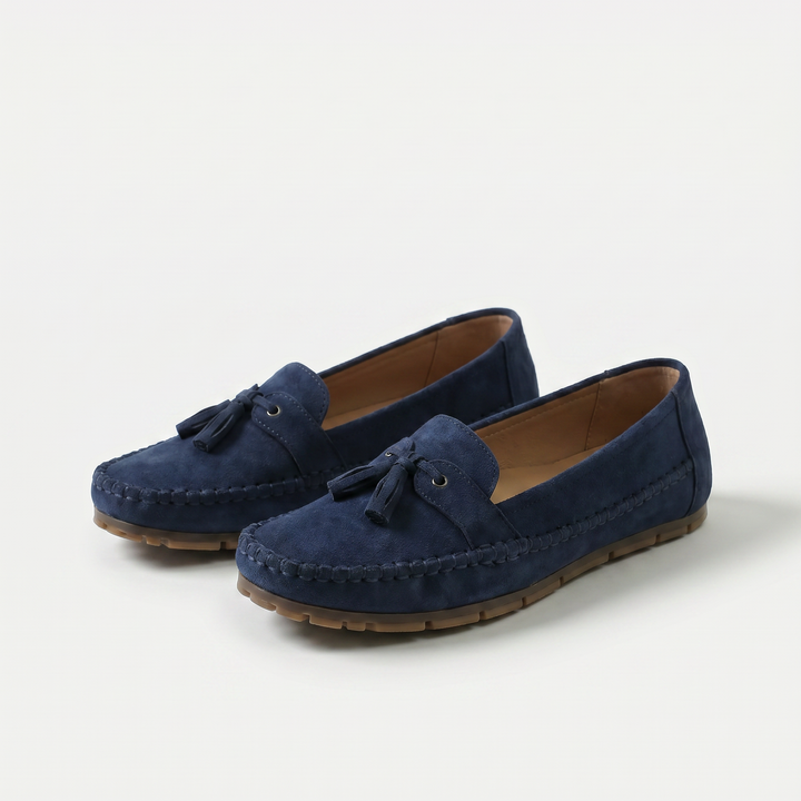 Nadine - Classic Loafers with Tassel Detail