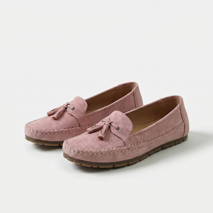 Nadine - Classic Loafers with Tassel Detail