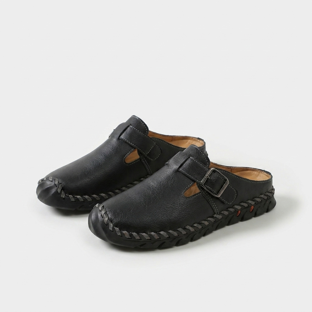 Marly - Comfort Mule with Buckle